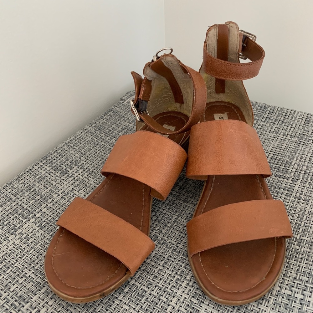 Steve Madden Raeleen Sandals, Cognac